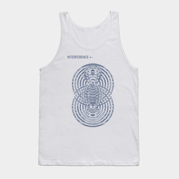 Interference Tank Top by MorvernDesigns